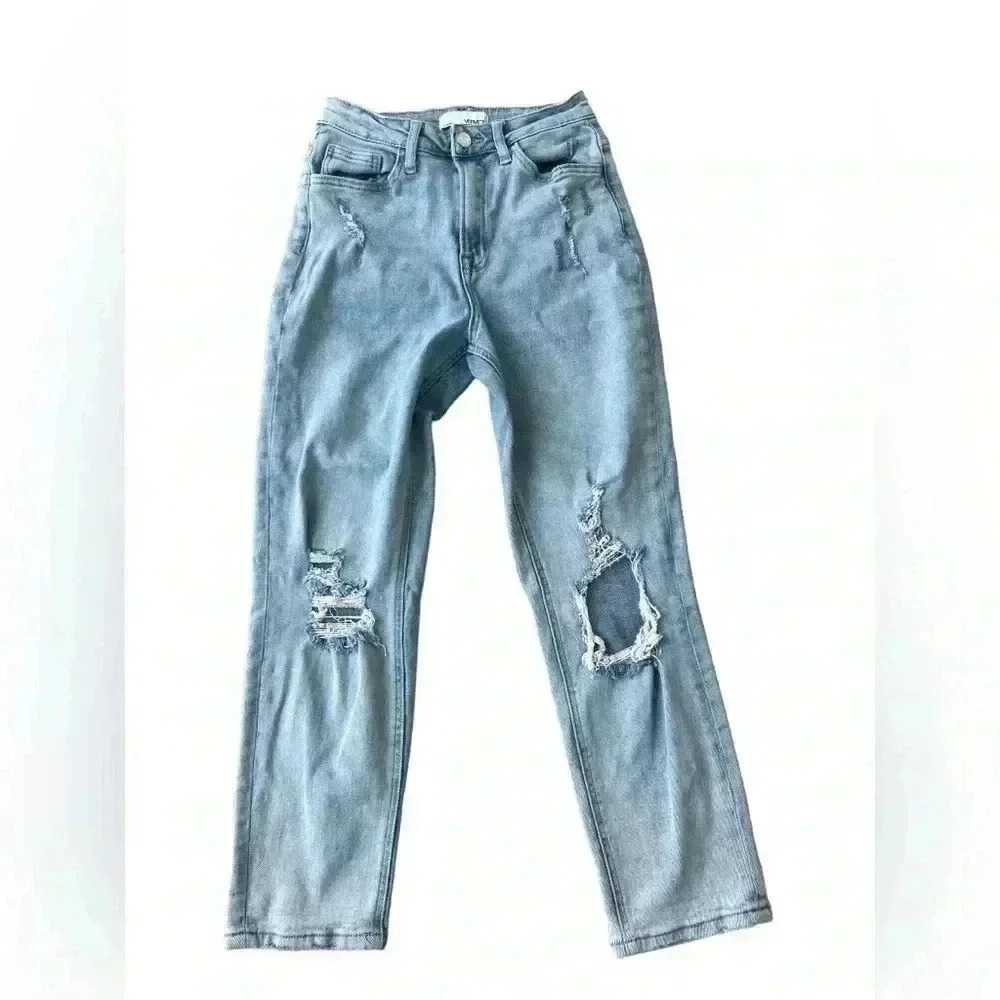 Vervet Light Wash Distressed Denim  Women’s Jeans